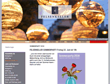 Tablet Screenshot of felsenkeller.ch